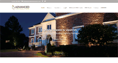 Desktop Screenshot of advancedlawnsolutions.com